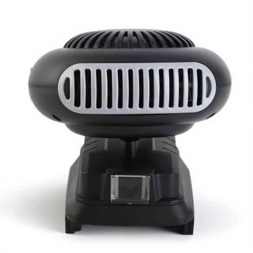 Riscaldatore di spazio a temperatura costante intelligente montato su veicolo 170W Mini riscaldatore elettrico portatile Riscaldatore compatto a batteria al litio Regolazione a due velocità