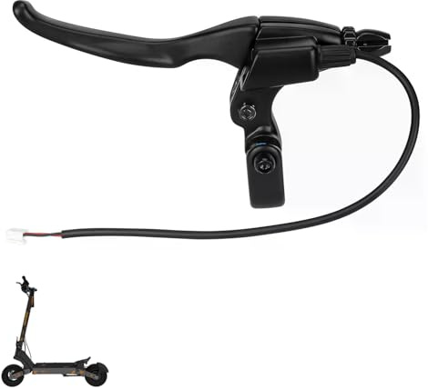 CERFFOOL Maniglia Leva del Freno per Kugoo KuKirin G3/G4 Freno a Leva in Lega di Alluminio Freno ad Olio Pezzo di Ricambio per Scooter Elettrici Accessori (Leva del Freno Sinistra)