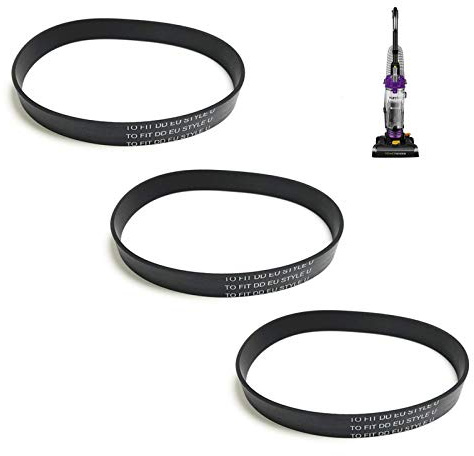 Replacement Belt for Eureka PowerSpeed Bagless Upright Vacuum Cleaner,Compatible with Models: NEU180，NEU182，NEU186，Part # E0205（3 Pack）