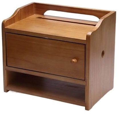 Kabelbox Router-Aufbewahrungsbox, Wandmontage, Wohnzimmer, Massivholz, Sammelbox, WLAN, Set-Top-Box, Rack, Netzkabel, Steckdosenveredelung Kabelmanagement Box (Color : 1)