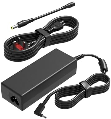 PowerPortnerLink 65W 45W charger Compatible with Acer Aspire 5 3 1 14 15 R14 R13 V13 Vero/Go 14 15 Spin 1 3 5 Swift 5 3 1 11 12 Chromebook R 11 R 13 14 15 CB3 CB5 C720 TravelMate P2 P4 P6 X3 Laptop