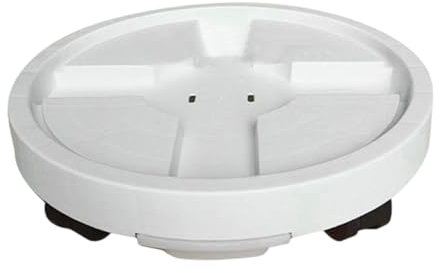 Supporto per piante rotanti - Rullo per piante da esterno, supporto per piante rotanti con ruote | carrello per fioriere pesanti, rotelle per piante da interno, giardino esterno, terrazza e balcone