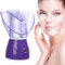 Hoapin Vaporizador Facial Sauna Spa Facial para el Cuidado Cosmético Facial Abre los Poros e Hidrata Vapor Beneficioso (Púrpura)