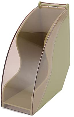 Boîte de Rangement en Papier Filtre à café, Support de Papier Filtre en Plastique infusé à la Main Couvercle de Support de Filtre à café Boîte de Rangement en Acrylique pour (Vert)