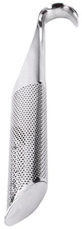 Infusor de té de tubo de acero inoxidable para hojas sueltas, filtro difusor de hierbas