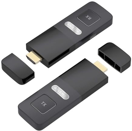 AISENS - ASWL-H2K30M001-BK - HDMI Inalambrico 1080P 30M, Negro