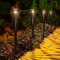 MAGGIFT Juego de 6 luces solares de camino para jardín