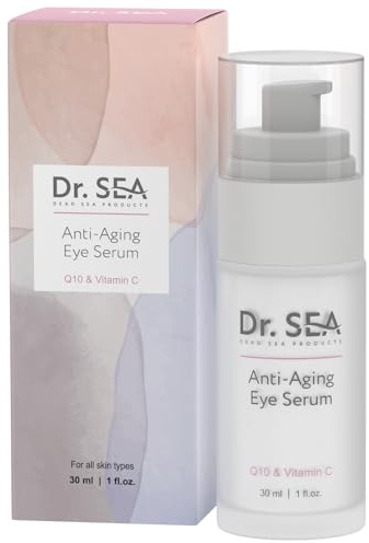 DR. SEA - Augenserum mit Q10 & Vitamin C - 30 ml | Augenserum mit Q10 & Vitamin C: spendet empfindlichen Partien Feuchtigkeit und glättet optisch feine Linien.