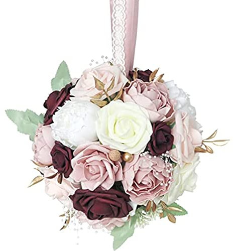 WIPPWER Hochzeitsbogen, dekorativ, Mehrfarbig, Rose, Brautstrauß, Ornamente, Valentinstag, Zeremonie, Kirchendekoration