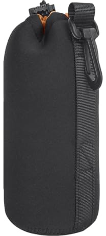 Ensemble de pochettes pour objectif | Étui en néoprène | Pochette épaisse pour protéger l'objectif d'appareil photo reflex numérique | Housse de protection en néoprène souple pour le rangement