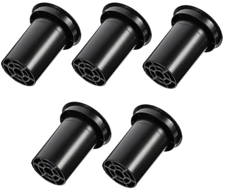 FONDOTIN 5 pezzi Tubo Bass Reflex per Speaker in Plastica Resistente Port Tubo Subwoofer per Casse Portatili Auto e Casa Design Antirumore e Bassa Dimensioni