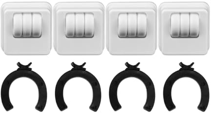 Furniture Wheels 4 Pieces Heavy Duty Self Adhesive Small Casters