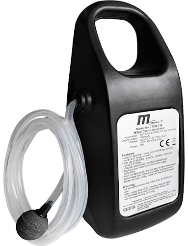 Miweba MSpa Whirlpool externer Ozongenerator - 550-1200 Liter - Für alle aufblasbaren Pools - Whirlpool Zubehör - Universell einsetzbar - Ozongerät Generator Outdoor-Whirlpool