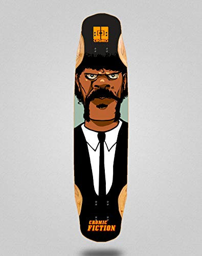 Skate Skateboard Longboard Deck Mix Bamboo 38x8.45 Cromic Fiction
