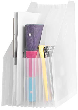 Dokumentenmappe A4 Ordner 13 Fächer Fächermappe Erweiterbar Ordnungsmappe Büro Dokumentenhalter Fächer Projektmappe Kunststoff Tisch Organizer Faltbar Tragbar Sortiermappe Stehend Dateiordner