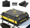 JOBYNA Dachbox Auto, 595 Liter PVC Faltbare Dachkoffer Gepäckbox 100% Wasserdichter Dachtasche Auto, Dachgepäckträger Tasche für alle Autos mit Antirutschmatte, 6 Türhaken, Aufbewahrungstasche