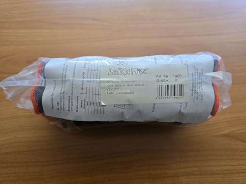 LeiKaFlex 1466 Feinstrick-Handschuh mit Nitril - Foam-Beschichtung 12 Paar Packung/Gr. 7-12 (8)