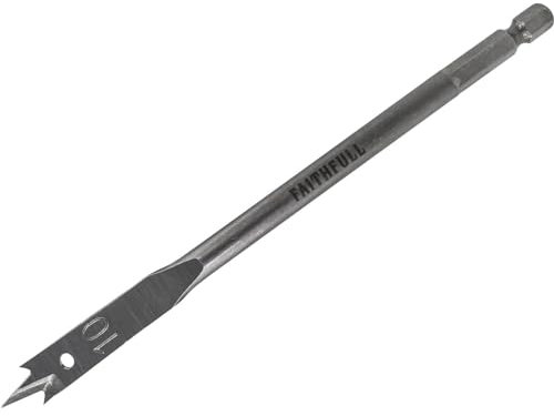 Faithfull FAIFB10E Flat Bit - 10mm