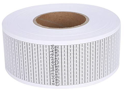 DIY Compose Handkurbel-Spieluhr-Papierstreifen für 15/30-Noten-Spieluhr, 50 M Leerer Spieluhr-Papierstreifen, Tolles für (30-Ton-Blanko-Papierband [50-Meter-Vollrolle])