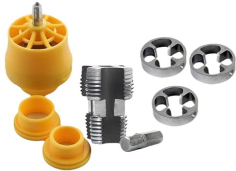 Elektrischer Bohrer, PVC-Gewindeschneider, kompatibel mit elektrischen Bohrern, PVC-Rohreinfädler, Rohrgewinde mit verschiedenen Größen, PVC