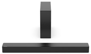 Hisense Barre de Son 2.1 CH 240W H210 - DTS Virtual X, Caisson de Basse sans Fil, HDMI Arc, Bluetooth, Noir