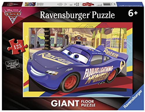 Ravensburger Puzzle, Cars 2, 125 Teile Puzzles für Kinder, Empfohlenes Alter 6+, 09766 1