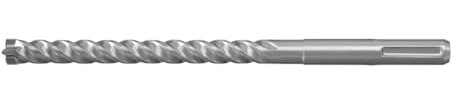 Fischer Quattric II 10/390/455 Punta SDS Plus a quattro taglienti per trapano e martelli perforatori, 549930