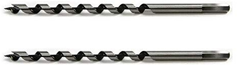 2 Pcs Auger Drill Bit Hex Shank Drill Bit for Wood, Block Brick Tile and Plastic 10mm x 460mm
