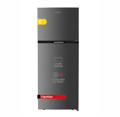 Corberó - Frigorífico 2 Puertas | CF2PH178052NFXINV | No Frost | Inverter | 415L | 178cm| Luz LED | Cajón Crisper | Fresh Box | 3 Botelleros | Estanterías ajustables | Inox