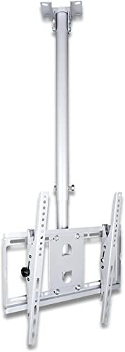 Support TV pivotant et inclinable réglable pour écran LED de 32 à 55 Argent