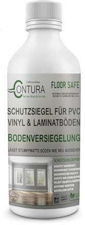 Contura Bodenversiegelung Vinyl Laminat PVC Parkett Boden Versiegelung Imprägnierung Fußbodensiegel Lack (1, 1 Liter)