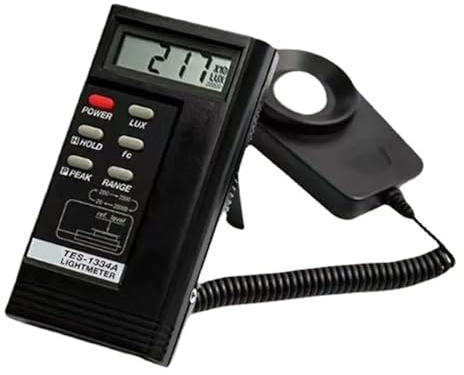 Misuratore di luce digitale, Strumenti Di Analisi E Misure TES-1334A Misuratore Luminosità 1332A 1330A Fotometro Lux per piante da giardino e da interno, fotografia(TES-1334)