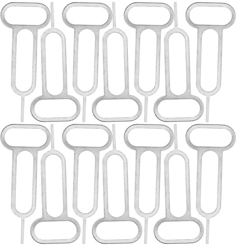 GARIOUANS 300 Unidades Sim Card Ejector Pins Removal Tool Mobile Phone Needle Pin Opener For Smartphones and Tablets Compatible with Multiple Models
