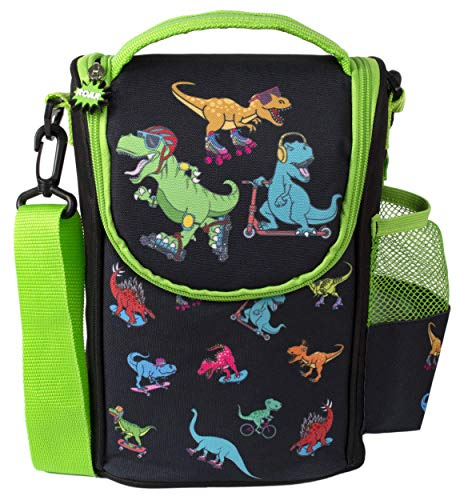 Fringoo Kids Lunch Bag for School - Insulated with Water Pocket - 5 Designs