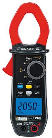 CLAMP Meter, True RMS, 600A, Digital Multimeter Test Clamp, Qty.1 | P01120925