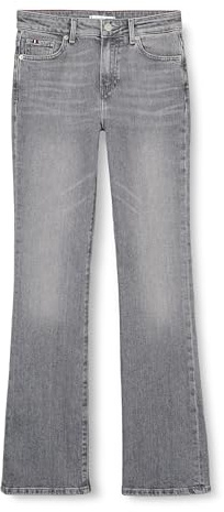 Tommy Hilfiger Damen Jeans Bootcut Fit, Grau (Gya), 33W/28L