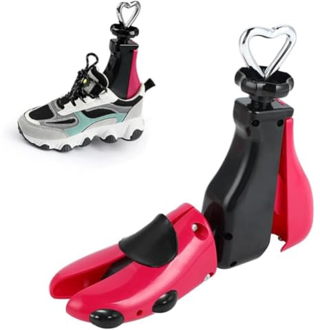 HechoVinen Schuhspanner Damen und Herren,4-Wege Stiefelspanner Kunststoff & Metall,Schuhdehner Schuhweiter für Einstellbare Länge und Breite (40-47)