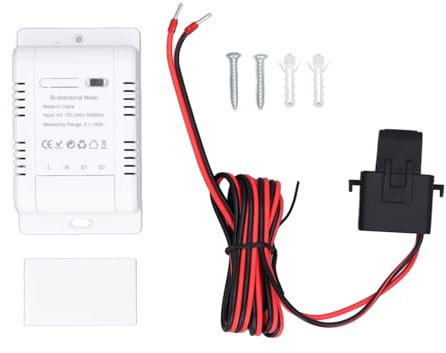 Smart Energy Meter, Bidirektionale APP-Echtzeitüberwachung, Solar-PV-Stromverbrauchsmonitor AC100-240V