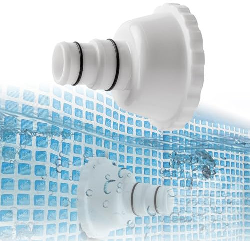 NUHFUFA Vacuum Adapter RP/RX Skimmer Attachment Compatible with Summer Waves Pool Vacuum Adapter Parts for 1.5 Hose Connection for Drain Pool Above-Ground Pool