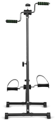 iondelce Heimtrainer für ältere Menschen, Pedal-Heimtrainer, Hand-Arm-Bein-Knie-Hausierer, verstellbare Fitnessgeräte für Senioren, Heim-Pedal-Heimtrainer für ältere Menschen für den gesamten
