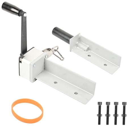 SPG Archery Draw Board for Compound Bow - Hand Crank Bow Winch with Tow Rope 100lbs Pulling Capacity Professional Bow Maintenance Tool Fits Most Bow Press