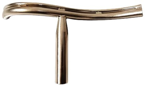 Riposo utensile per tornio, strumento per tornio per la lavorazione del legno, tornio fai da te in acciaio inox, grande portautensili a forma di S, diametro della colonna 25 mm