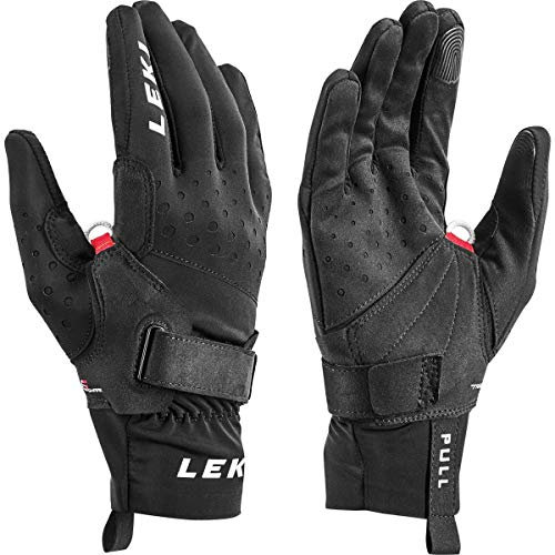 LEKI Unisex-Adult Sporting Goods, Schwarz/Rot, 11