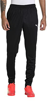 Puma Herren Jogginghose Teamrise Poly Training Pants, Black-Puma White, XXL, 657390