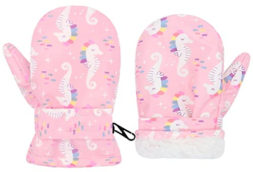 Sarfel Toddler Gloves Waterproof Toddler Snow Gloves Waterproof Toddlers Mittens for Toddlers Girls Ski Glove for Kids Mittens