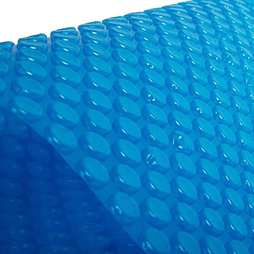 solarfolie Pool Abdeckung Solar-Poolabdeckung, UV-Schutz, Blasen-Wärmeisolationsfolie, Schwimmbadabdeckung, Staubdicht, Regendicht, Rechteckiger Pool-Solarabdeckungsschutz (Size : 4m x 8m(13ftx26ft)