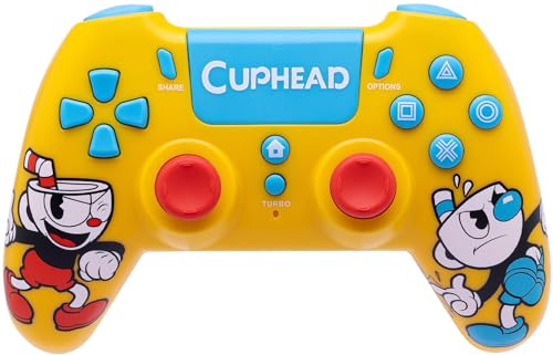 WIRELESS CONTROLLER CUPHEAD compatibile PS4