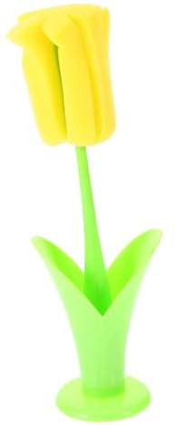 Generic Brush for Bottle Cleaning Sponge Cleaning Brush Bottle Scrubber Washer Cup Cleaning Cleaning for s Water Sponge Yellow