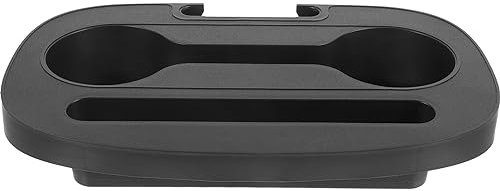 PRETYZOOM Bandeja Portavasos para Tumbona Plegable, Soporte Plástico Resistente, Compatible Sillas Reclinables, Accesorio para Playa y Camping, Portavasos para Bebidas y Refrescos
