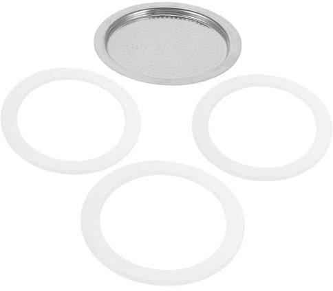 FONDOTIN 1set Guarnizione Silicone Per Caffettiera Di Ricambio Per Macchine Espresso Da Tazze Facile Da Installare e Resistente Compatibile Con Filtri Acciaio Inossidabile